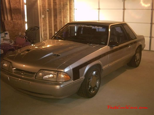 1990 LX Mustang coupe, 5.0, 5-spd with lots of modifications for sale
