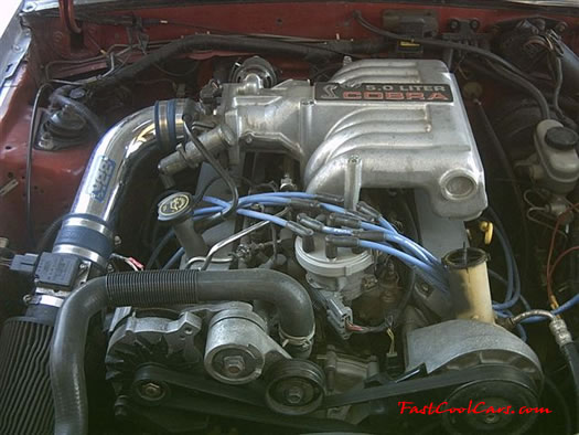 1990 LX Mustang coupe, 5.0, 5-spd with lots of modifications for sale