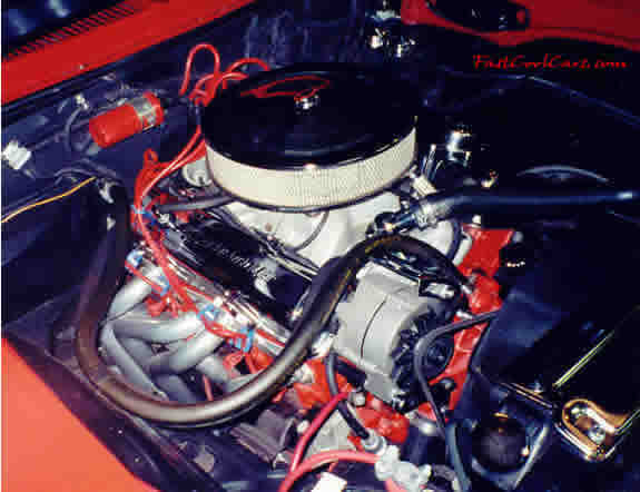 1971 Chevy Nova Cranberry Red 1974 350 truck motor 4 bolt mains