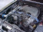1991 Ford LX Mustang coupe - 5.0 H.O. - 5 Speed, MAC chrome cold air intake, with K&N air filter, crank under drive pulley