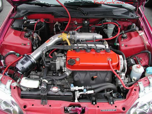 1994 Honda Civic many modifications cool Honda engine