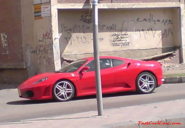 Very Fast Cool Exotic Supercar red Ferrari