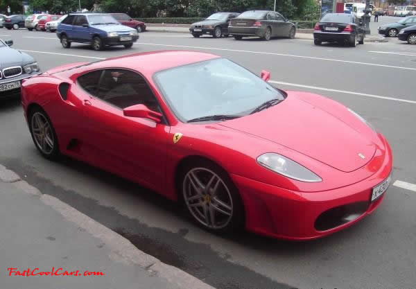 Very Fast Cool Exotic Supercar, red Ferrari.