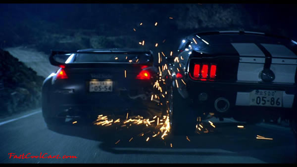 High resolution pictures from the movie trailer for Tokyo Drift - Fast and the Furious 3, Drifting to the maximum.