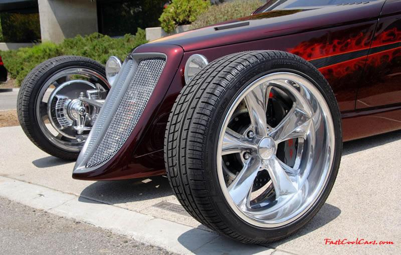 Chip Fooses space-age hotrod, called simply the Foose Coupe, is an exercise in the extremes of automotive design and materials, the Foose Coupe last claimed a retail price of $330,000 in open bidding.