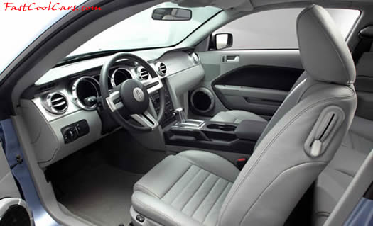 2005 Ford Mustang GT drivers interior view, automatic version
