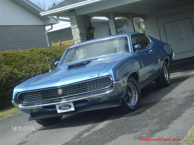 1970 Ford Torino GT, documented 429 Super Cobra Jet car. one of only 241 factory Torino GT's built with the Drag pack package.