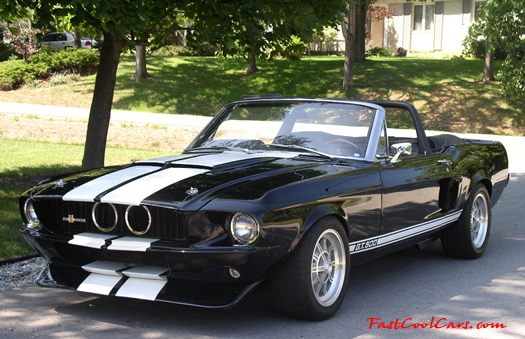 1967 Shelby convertible clone, many updates and modifications.