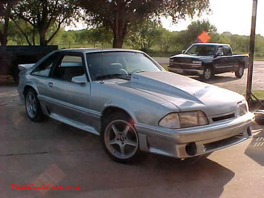 1989 Ford Mustang GT with new killer paint job.