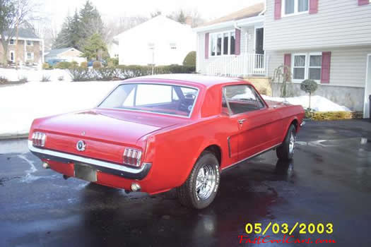 1964 1/2 Ford Mustang, completly restored. Red, 289 
