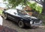 1974 Black Ford Mustang, 302 with C4 suto transmission.