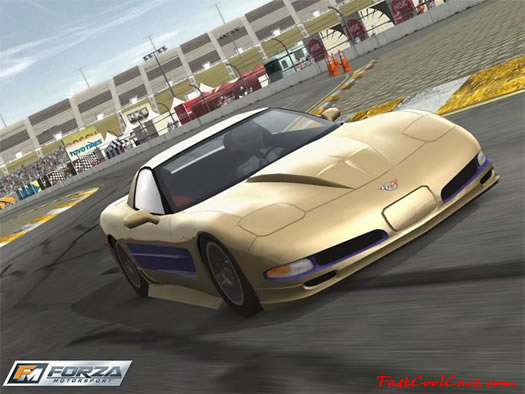 Just released press screen shots of the new Forza game due to come out in February of 2005