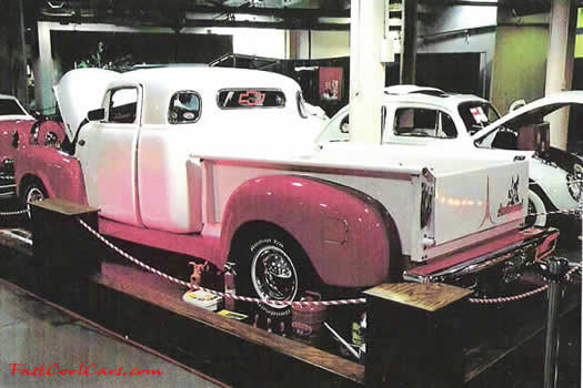 1952 Chevrolet pickup fully customized and very fast.