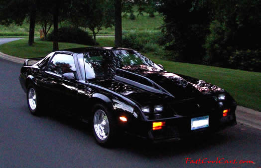 1984 Chevrolet Camaro Z28 with new 4 inch cowl hood