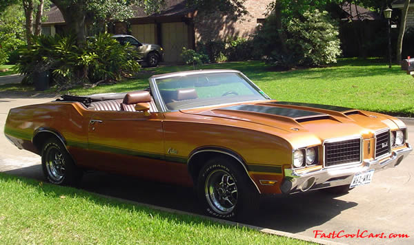 1972 Olds Cutlass Supreme convertible