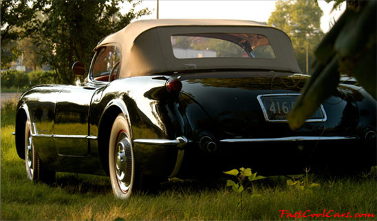 1954 Chevrolet Corvette - The second year of Corvette production, this is a rare black '54 Corvette. Fewer then a dozen were produced. - Part of a private collection... "The best little Corvette collection west of Bowling Green" 