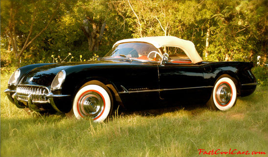 1954 Chevrolet Corvette - The second year of Corvette production, this is a rare black '54 Corvette. Fewer then a dozen were produced. - Part of a private collection... "The best little Corvette collection west of Bowling Green" 