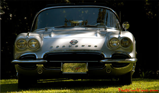 1962 Chevrolet Corvette - The last of the C1 generation. After this car, Corvette headlights were hidden for 43 years.