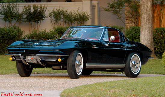 1964 Chevrolet Corvette Coupe - In the 1964 Corvette not much changed. However the split rear window of the 1963 model was now Corvette history. The '64 was optioned with a rare color combination and a fuel injected engine.