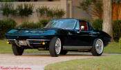 1964 Chevrolet Corvette Coupe - In the 1964 Corvette not much changed. However the split rear window of the 1963 model was now Corvette history. The '64 was optioned with a rare color combination and a fuel injected engine.