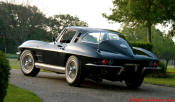 1964 Chevrolet Corvette Coupe - In the 1964 Corvette not much changed. However the split rear window of the 1963 model was now Corvette history. The '64 was optioned with a rare color combination and a fuel injected engine.