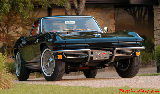 1964 Chevrolet Corvette Coupe - In the 1964 Corvette not much changed. However the split rear window of the 1963 model was now Corvette history. The '64 was optioned with a rare color combination and a fuel injected engine.
