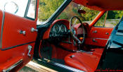 1964 Chevrolet Corvette Coupe - In the 1964 Corvette not much changed. However the split rear window of the 1963 model was now Corvette history. The '64 was optioned with a rare color combination and a fuel injected engine.