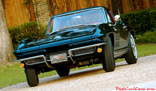 1964 Chevrolet Corvette Coupe - In the 1964 Corvette not much changed. However the split rear window of the 1963 model was now Corvette history. The '64 was optioned with a rare color combination and a fuel injected engine.