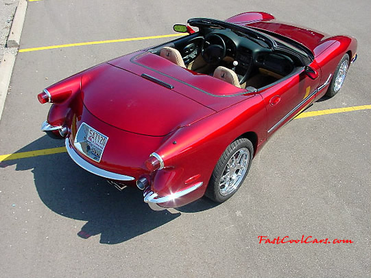 By blending the classic styling of the 1950's with performance, comfort, and technology of the 21st century, the 1953-2003 Commemorative Edition offers the best of both eras. Killer paint job.