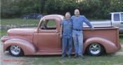 1941 Chevrolet Pick-up the chassis is a '91 S-10. The engine is a 4.3 V6