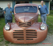 1941 Chevrolet Pick-up the chassis is a '91 S-10. The engine is a 4.3 V6