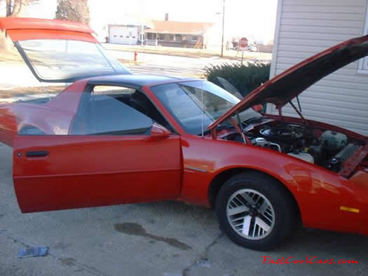 1989 Pontiac Firebird nice color red