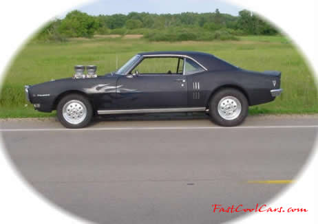 1968 Pontiac Firebird, side view