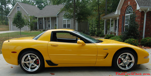 2002 Millennium Yellow Z06 Corvette
