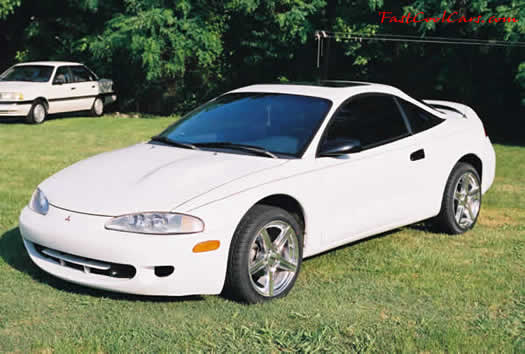 1996 Mitsubishi Eclipse RS - sunroof and all, fast cool cruising car