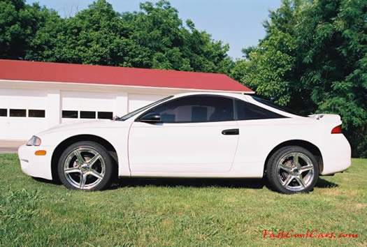 1996 Mitsubishi Eclipse RS - Cool looking car, the driver is much more sweeter looking than this, let me tell you!! - fastcoolcars.com