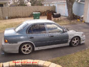 1993 Toyota Corolla, 4AGE, 4-2-1 Header to 2 1/2" dual pipes, TRD Gauges, Koni lowering springs
