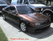 1994 Honda Civic EX 5 speed, lowered, Honda SI wheels