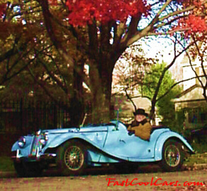 1981 Victor MG TF-1 Special, "The Victor," a 1970 MGB