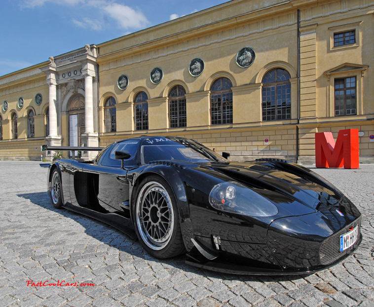 The Maserati MC12 Versione Corse. The car is based on the legendary Maserati MC12 GT1