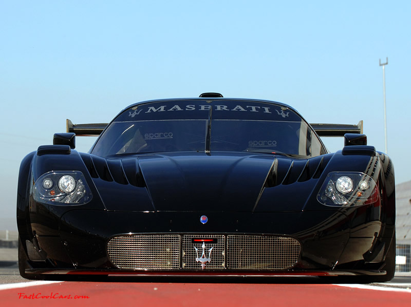The Maserati MC12 Versione Corse. The car is based on the legendary Maserati MC12 GT1