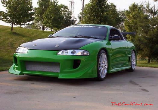 1999 Mitsubishi Eclipse, highly modified, one fast cool car