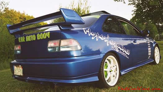 Custom Import Graphics on fastcoolcars.com