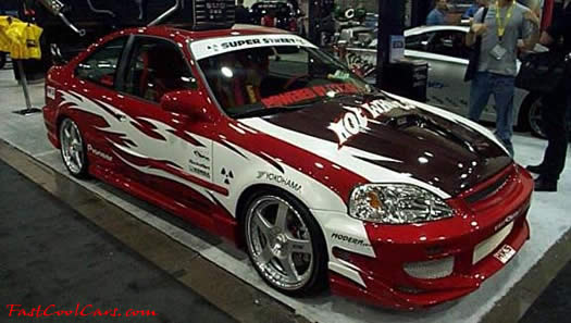 Custom Import Graphics on fastcoolcars.com