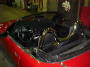 1990 Mazda Miata Roadster - Check out the chrome roll bar, 5 speed, little red sports car.