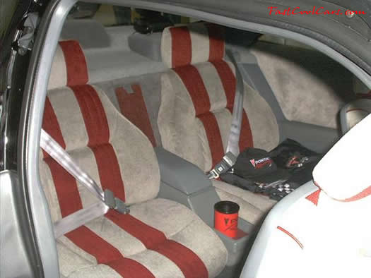 1989 Pontiac Grand Prix - custom rear interior - fastcoolcars.com