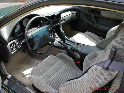 Mikes Dodge Stealth super clean interior.