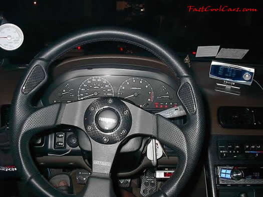 1991 Nissan 240SX Turbo nice looking drivers view.