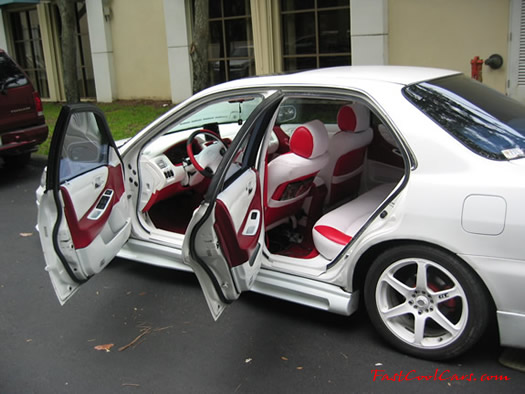 1998 Honda Accord - Nicknamed, "Whity" nice custom interior.