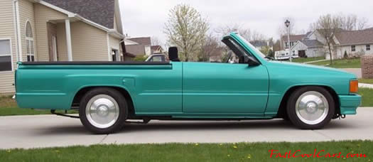 Lowriders that have been lowered, dropped, slammed, and scraping, using many different modifications. custom body modifications